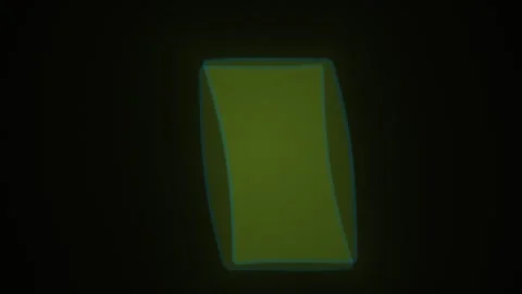 Glowing green rectangle shapes technology. Stock Footage 340023361