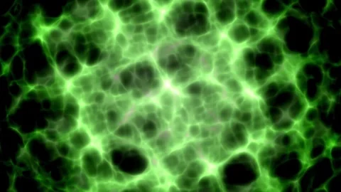 Glowing Green Water Reflection Animation Loop Stock Footage 277679352