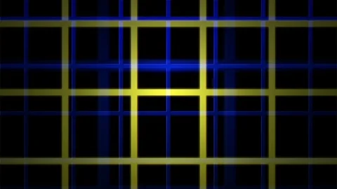 Glowing grid animation Stock Footage 95261434