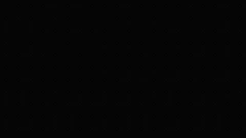 A glowing grid of blue and red dots arranged in a dark minimalist pattern Stock Footage 339619241