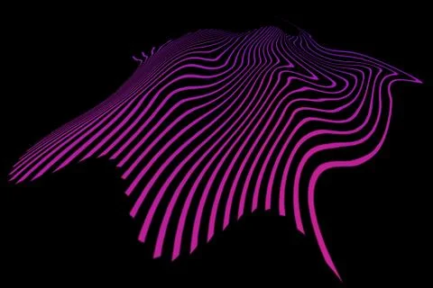 Glowing Grid イラスト素材