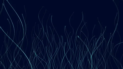 Glowing growth with depth of field Stock Footage 128696740
