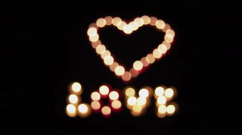 Glowing heart Video stock 55970038