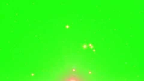 Glowing heart shape made of sparkles on green screen with bokeh effect Stock Footage 337450388