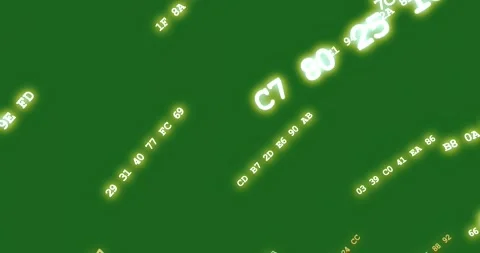 Glowing hex strips starting small bars moving diagonal rotating pulsing showing Stock Footage 329503163