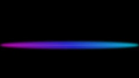 A glowing horizontal line with a vibrant blue and purple gradient effect Video stock 335118063