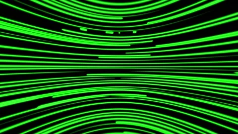 Glowing-horizontal lines abstract background loop green Stock Footage 200982449