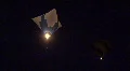 Glowing Hot Air Balloons At Dawn HD Footage