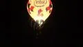 Glowing Hot Air Balloons At Dawn HD Footage