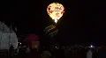 Glowing Hot Air Balloons At Dawn HD Footage