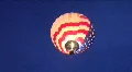 Glowing Hot Air Balloons At Dawn HD Footage