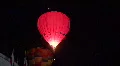 Glowing Hot Air Balloons At Dawn HD Footage