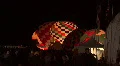 Glowing Hot Air Balloons At Dawn HD Footage