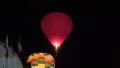 Glowing Hot Air Balloons At Dawn HD Footage
