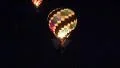 Glowing Hot Air Balloons At Dawn HD Footage