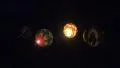 Glowing Hot Air Balloons At Dawn HD Footage