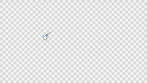 Glowing Infinity Loop Light Trail Animation on Alpha Channel 動画素材 337156234