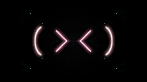 Glowing Infinity Symbol Animation on Black Background. Stock Footage 329815951