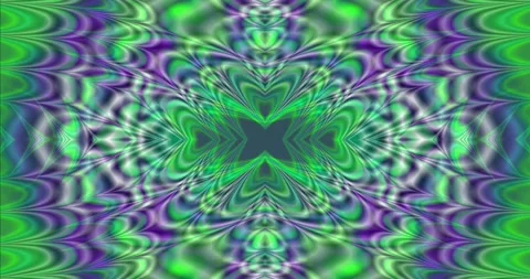 A glowing kaleidoscope of multicolored light rays Видео 336792070