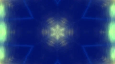 Glowing kaleidoscopic abstract background Stock Footage 219111634
