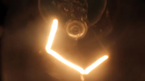 Glowing Lamp Electricity Stock Footage 39397937