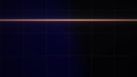 Glowing Laser Beam Sweeping Across Dark Grid Background for Tech Intros Stock Footage 344720795