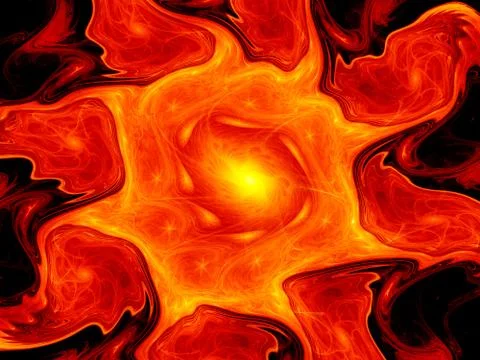 Glowing lava background Stock Illustration