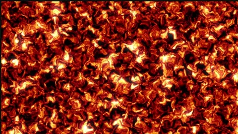 Glowing Lava Fire Background Stock Footage 306006994