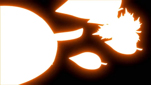 Glowing Leaf Transition Stock-Footage 153729339