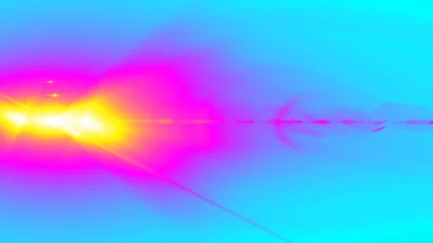 Glowing lens flare light abstract motion background Stock Footage 122857560