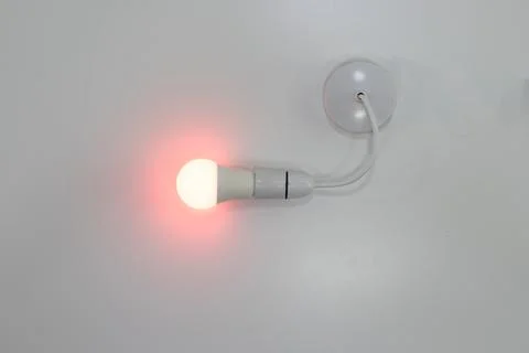 A glowing light bulb Stock Photos