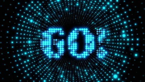 Glowing light countdown numbers animation video Stock-Footage 143074285