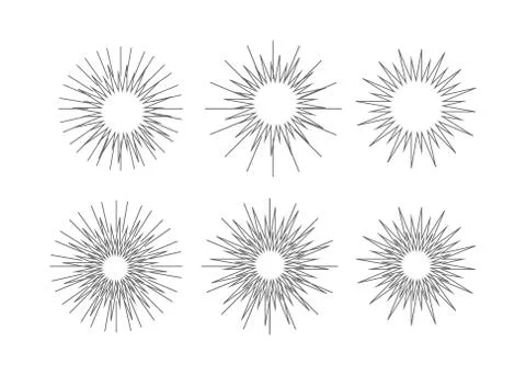 Glowing light effect star. Sparkle lights vector Stock Illustration