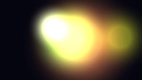 Glowing light emanating and fading into a dark backdrop Stock Footage 331643444