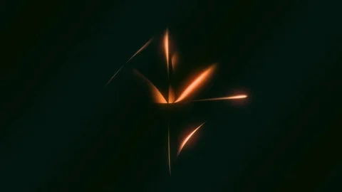 Glowing Light Figure Stock Footage 73249887