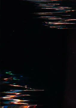 Glowing light glitch vibration interference noise Stock Illustration