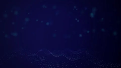 Glowing light particles flow in a seamless loop Stock Footage 341401796
