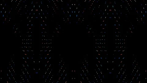 Glowing light that regulates the movement of the lines in full color Stock Footage 268512480