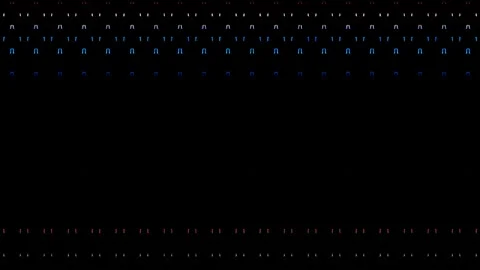 Glowing light that regulates the movement of the lines in full color Stock Footage 268512811