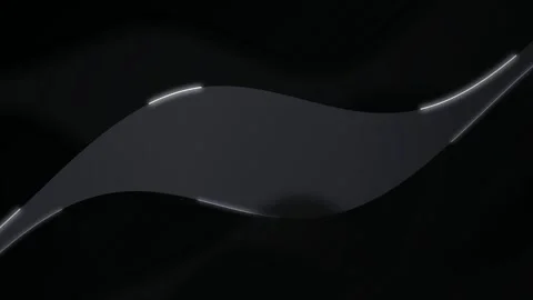 Glowing light ribbon wave seamless loop motion background Stock Footage 343799438