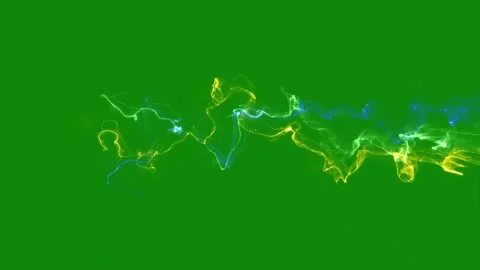 Glowing light smoke line animation at 4k high fps. Stock Footage 322657877