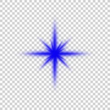 Glowing Light Star Stock Photos