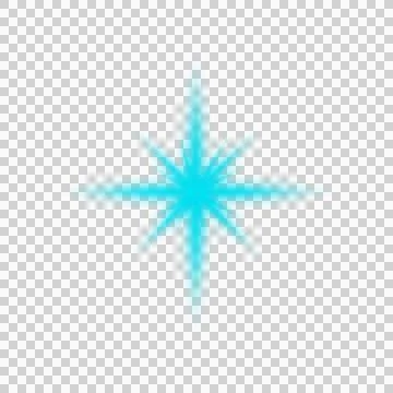 Glowing Light Star Stock Photos