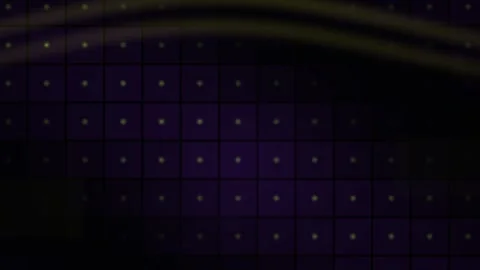 Glowing Light Trail over Dark Grid Background for Futuristic Tech Concepts Stock Footage 343704285