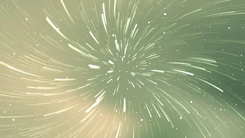 Glowing Light Trails Swirling Through Soft Green Abstract Space 스톡 동영상 333976509