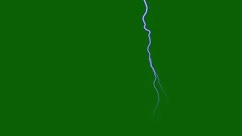 Glowing lightning animation. Abstract Electric lightning spark loop effect .. Stock Footage 293484304
