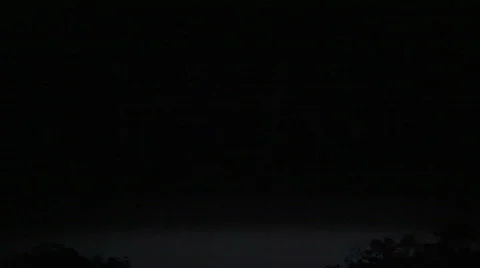 Glowing Lightning  Stock-Footage 738466