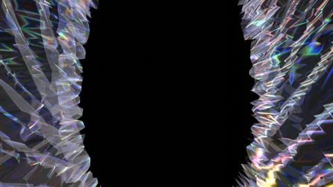Glowing Lights Background Animation With Black Copy Space Stock Footage 297373802