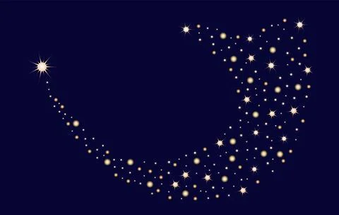 Glowing lights background Stock Illustration