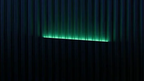 Glowing Lights on Brick Wall Stock Footage 320076488